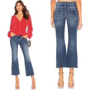 Free People Jeans Rita Cropped Flare Denim Size 28 x 27